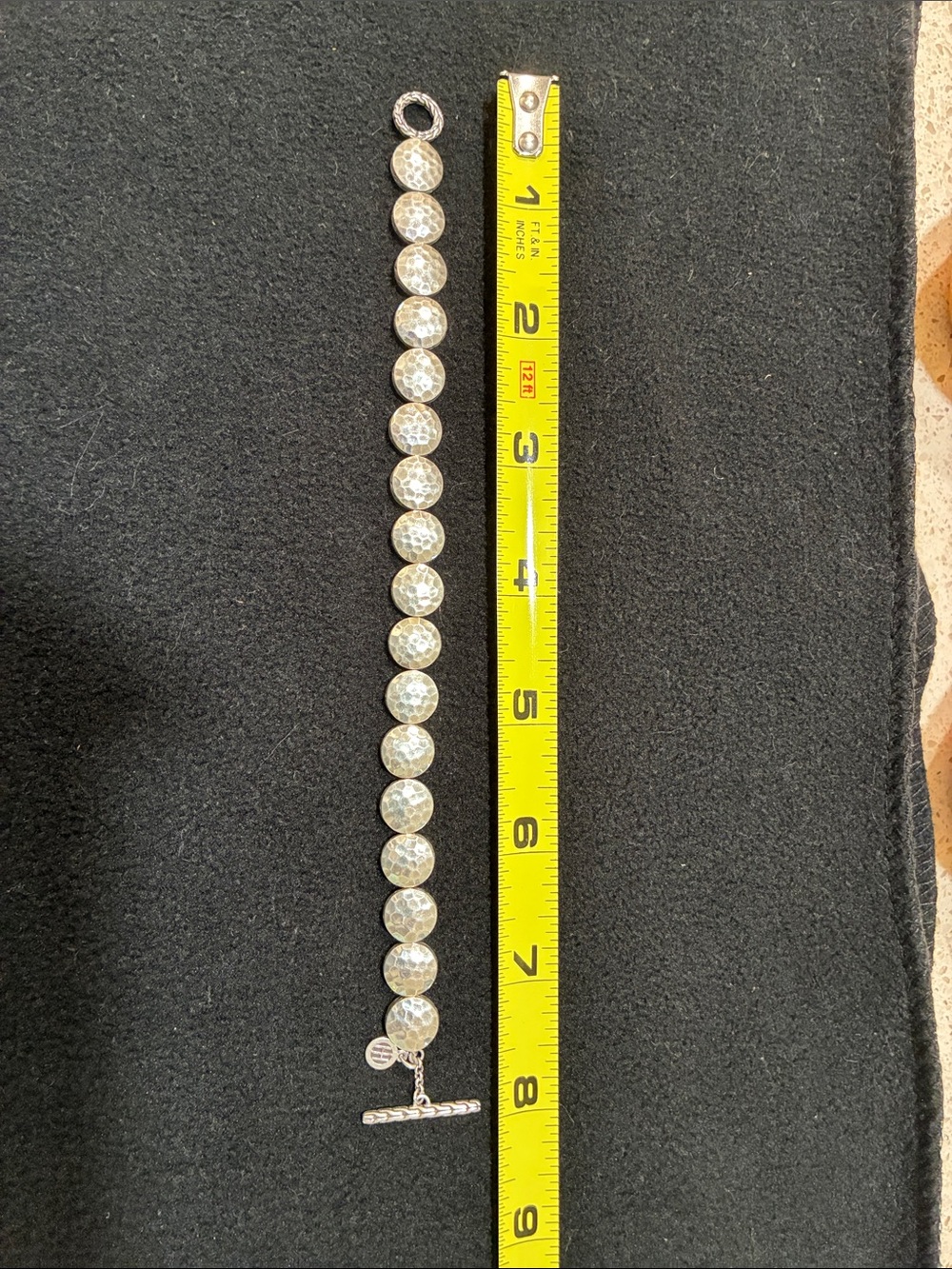 John Hardy Silver Palu Dot Bracelet